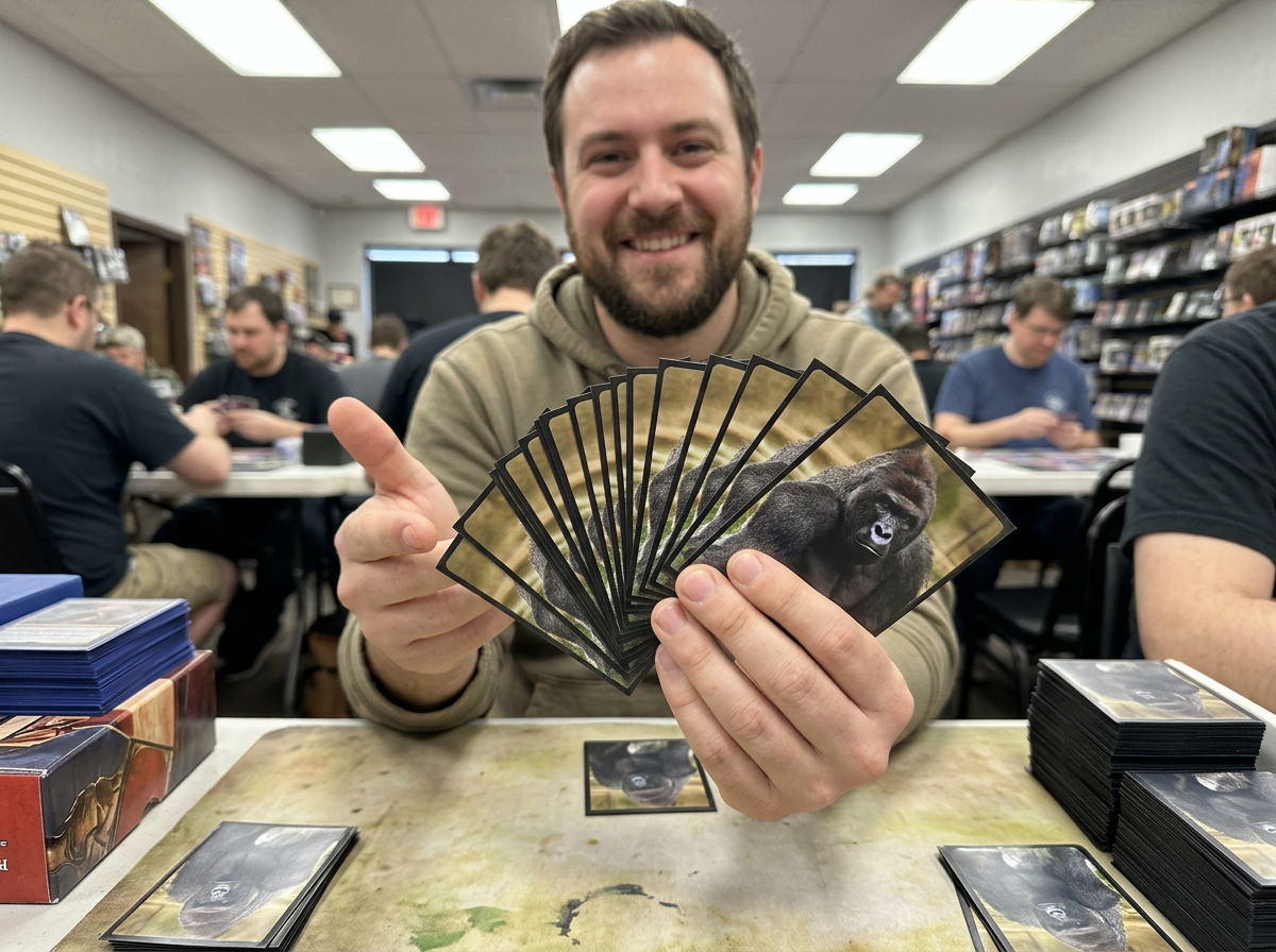 Vegas Duelists custom TCG playmats, sleeves, deck boxes and slab cards